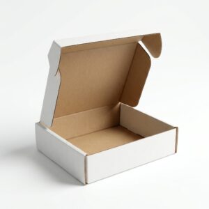 Open Boxes White Colour